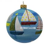 Thomas Glenn Holidays, Come Sail Away Ball Ornament