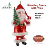 Sofffieria De Carlini,  Standing Santa with Tree