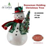 Sofffieria De Carlini, Snowman Holding Tree