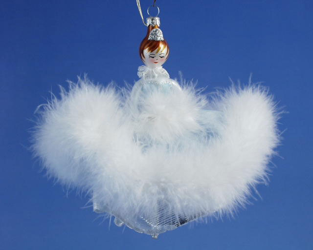 soffieria de carlini winter debutante glass ornament for thomas glenn christmas ornaments