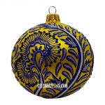 Thomas Glenn Holidays Ornament, Yellow Canton Ball