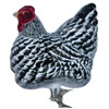 French Hen Ornament