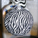 Black "Zebra" Ball Thomas Glenn Holiday