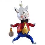 Soffieria De Carlini, Alice in Wonderland White Rabbit Ornament