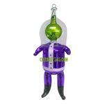 Soffieria De Carlini, Vintage-Style Alien Spaceman, Purple EXCLUSIVE