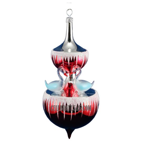 Soffieria De Carlini, Swan Fountain, Red