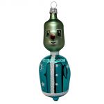 Soffieria De Carlini, Vintage-Style Turquoise Blue Alien