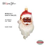 HeARTfully Yours&trade; Worldly Santa Smiles, Dark Skin Tone