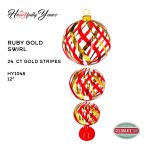 HeARTfully Yours&trade; Ruby Gold Swirl 24ct