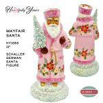 HeARTfully Yours&trade; Mayfair Floral German Santa Figure