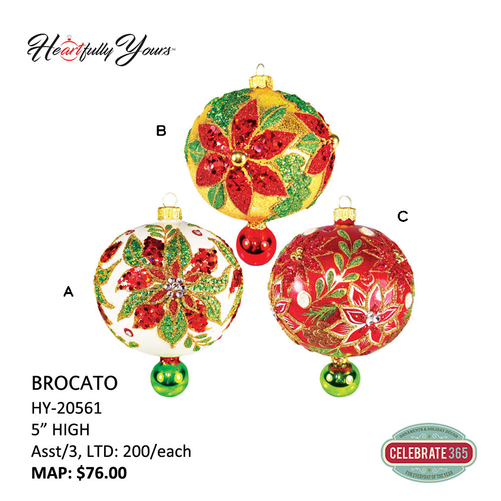 HeARTfully Yours™ Brocato Asst/3