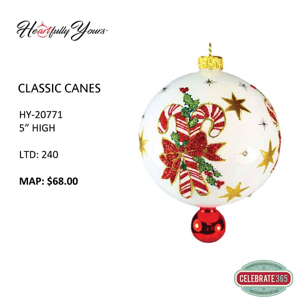 HeARTfully Yours™ Classic Canes