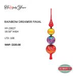 HeARTfully Yours&trade; Rainbow Dreamer Finial