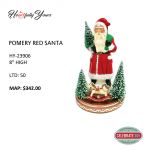 HeARTfully Yours&trade; Pomery Red Santa