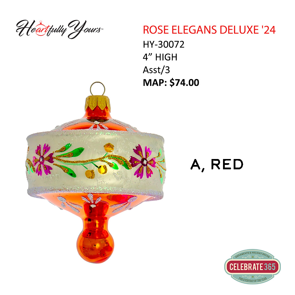 HeARTfully Yours™ Rose Elegans Deluxe ’24 STYLE A