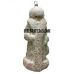 Snowflake Russian Santa Claus Ornament