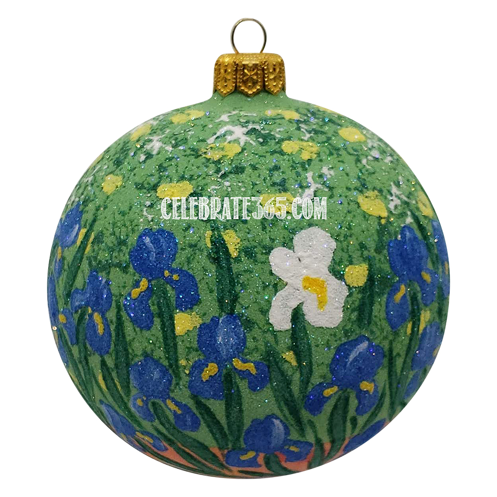 Thomas Glenn Holidays, Vincent Iris Ornament