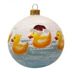 Thomas Glenn Holidays, Ducks in a Row Ball Ornament