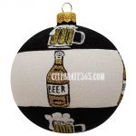 Thomas Glenn Holidays, A Cold One Ball Ornament