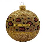 Thomas Glenn Holidays, Leopard Ball Ornament