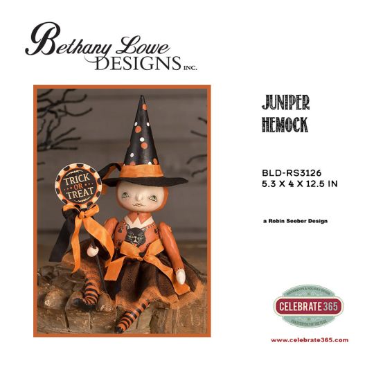 Bethany Lowe Designs, Robin Seeber Juniper Hemlock