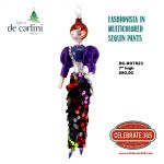 Sofffieria De Carlini, Fashionista in Multicolor Sequin Pants