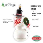 Soffieria De Carlini, Snowman with Wreath