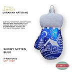 Iness Ukraine Glass, Snowy Mitten
