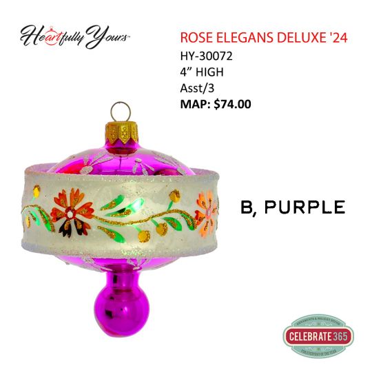 HeARTfully Yours&trade; Rose Elegans Deluxe ’24 STYLE B (GREEN)