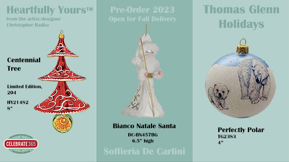 Pre-Order for 2023 - HeARTfully Yours, Soffieria De Carlini, and Thomas Glenn 2023 - Celebrate365