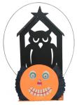 Casey Mack Owl in House Nutcup Ornament