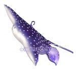 Soffieria De Carlini Ornament, Manta Ray Ornament