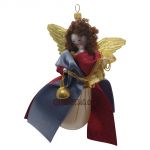 Soffieria De Carlini, Neapolitan Angel in Blue & Red