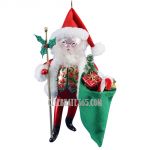 Soffieria De Carlini, Holly Santa with Brocade Vest