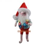 Soffieria De Carlini Ornament, Hawaiian Beach Santa