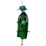 Soffieria De Carlini, Lady in Green Sheath & Hat