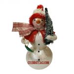 Sofferia De Carlini, Let’s Celebrate Snowman, White Hat