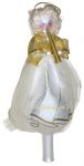 Soffieria De Carlini, Angel Finial, White & Gold