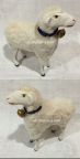 Vintage Style Sheep, MED with Blue Collar