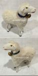 Vintage Style Sheep, MED with Blue Collar