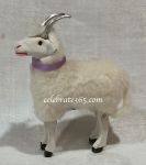 Vintage Style Ram, MED with Purple Collar