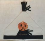 Halloween Crepe Paper Party Hat, Pumpkin