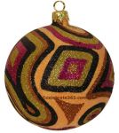 Thomas Glenn, Apricot Camo Ball Ornament