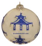 Thomas Glenn, Blue Pagodas on White
