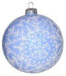 Thomas Glenn Lacy Snowflake on Light Blue