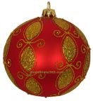 Thomas Glenn, Jeweled Garlands on Red Ball