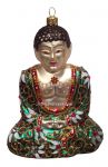 Thomas Glenn Buddha Ornament, Green