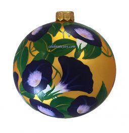 Thomas Glenn Morning Glory Ball Ornament