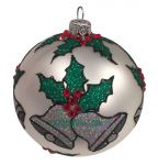 Thomas Glenn Silver Bells Ball Ornament