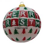 Thomas Glenn Holidays Ornament, Merry Christmas